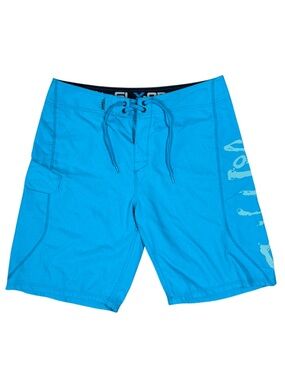 Salt Life Mens Salt Life Stealth Bomerz Board shorts Sea Green Size 34 NWOT